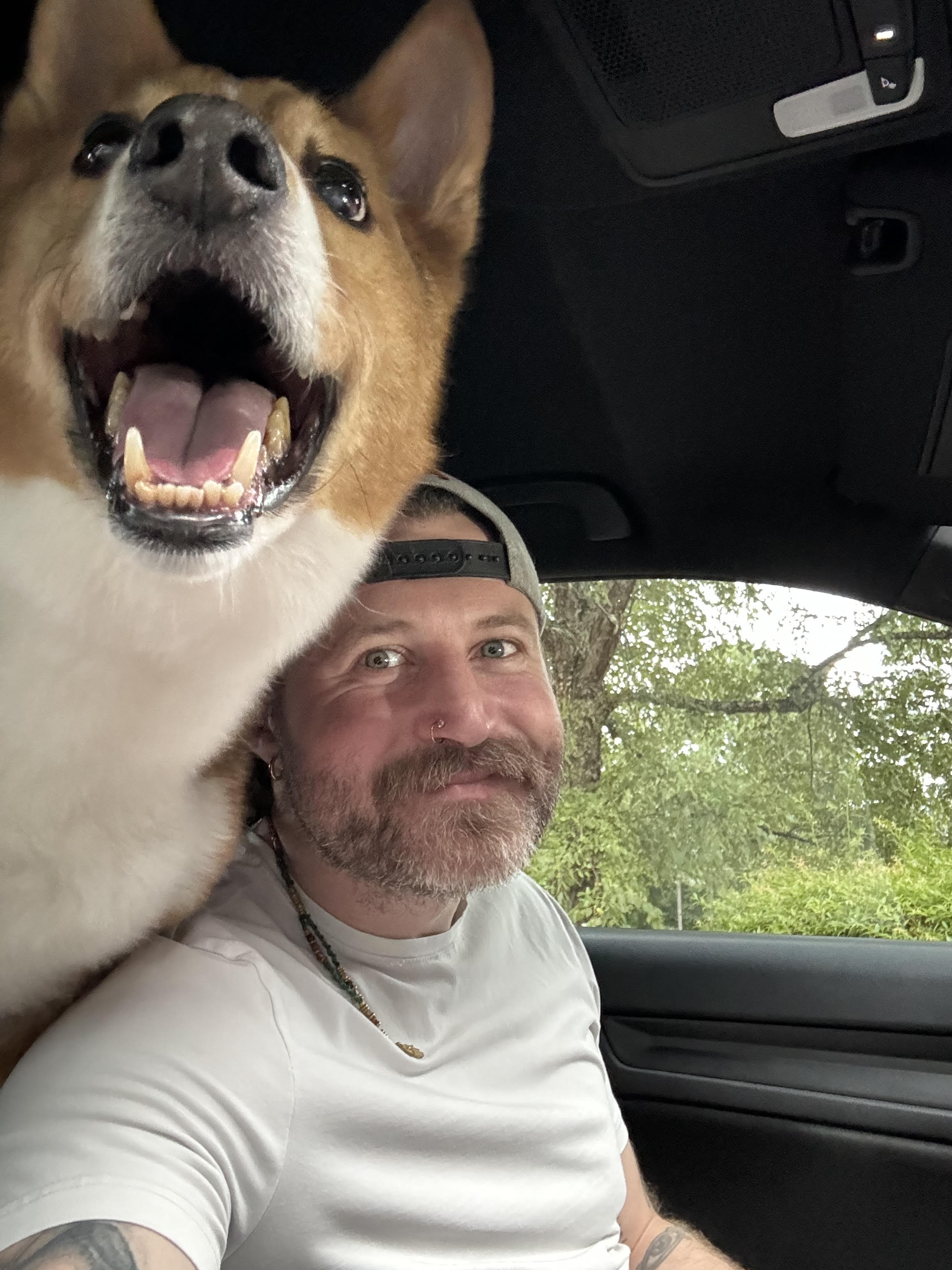 William A Soprano with dog in North Carolina