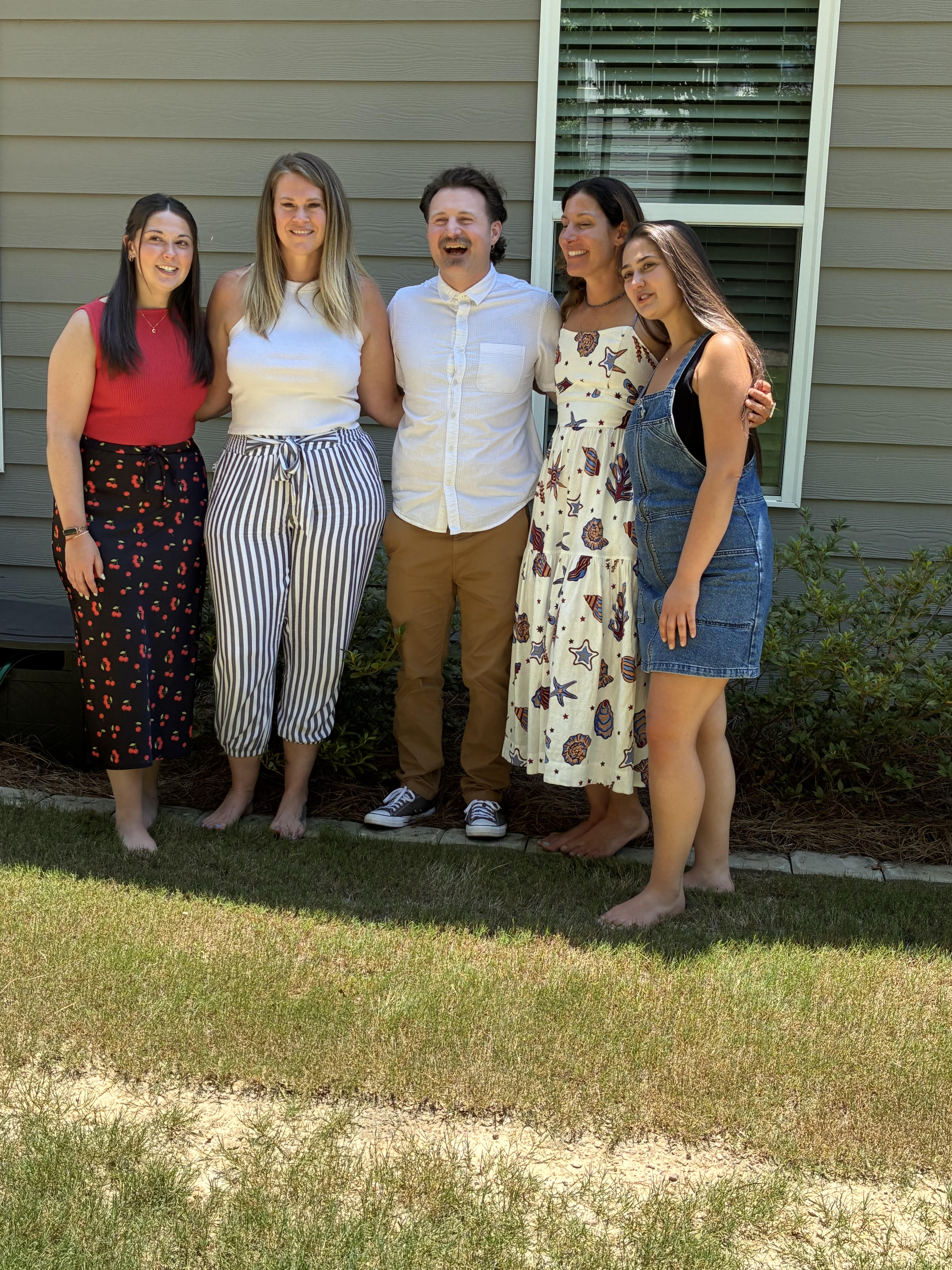 William Soprano with cousins